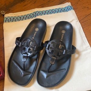 Tory Burch Miller cloud black sandal
